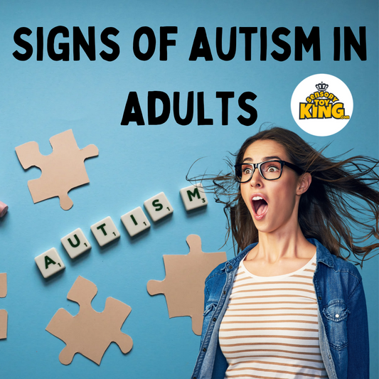 signs of autism in adults. sensorytoyking