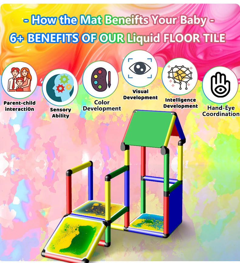 Sensory Floor Tile Climbing Frame