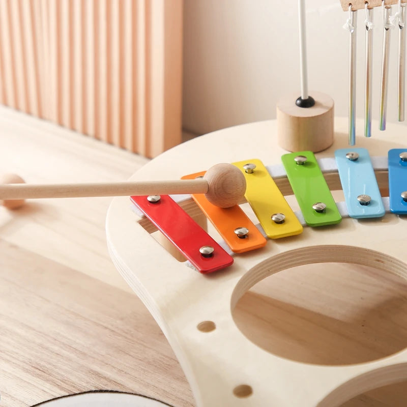 Wooden Aeolian Bells Montessori kit