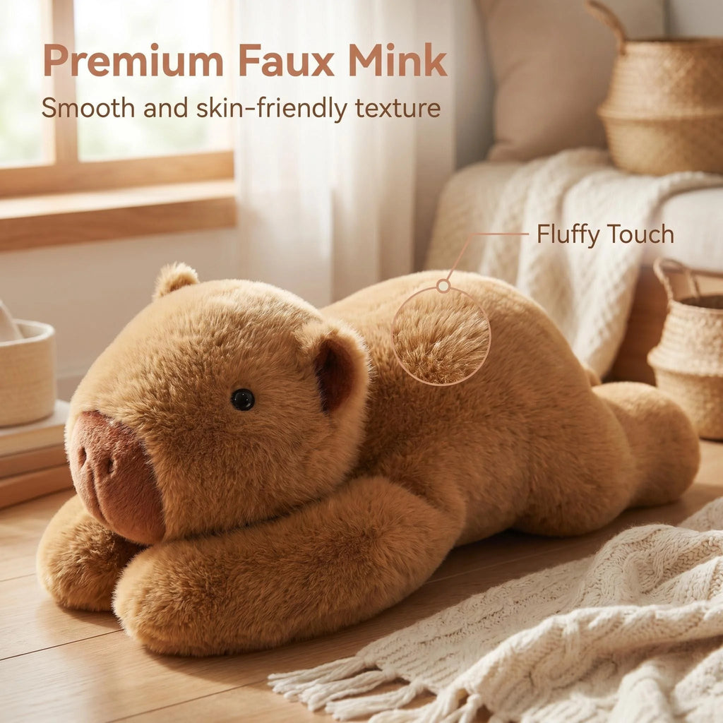 Capybara Weighted Plush 1kg