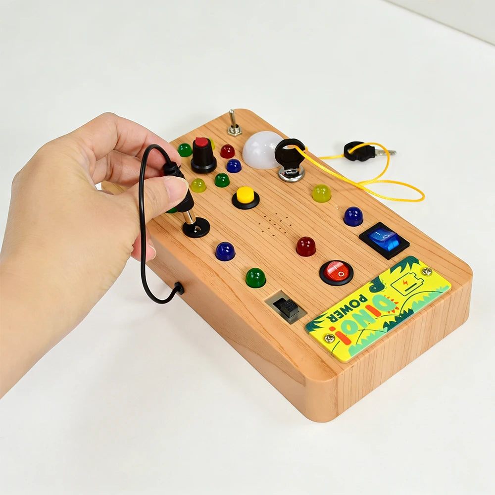 Montessori LED Light Busy Board