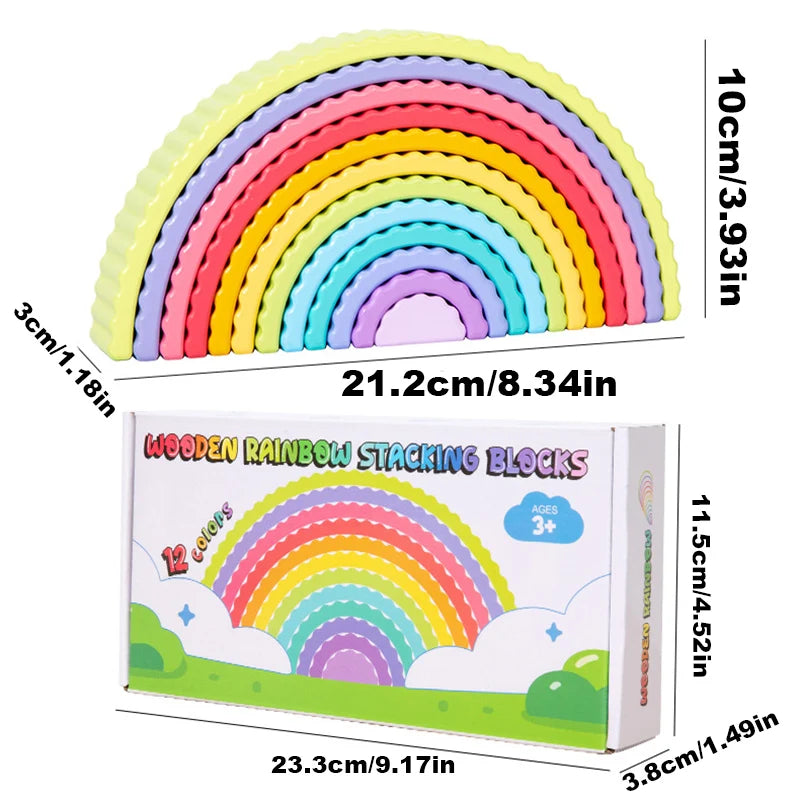 Montessori Rainbow Blocks