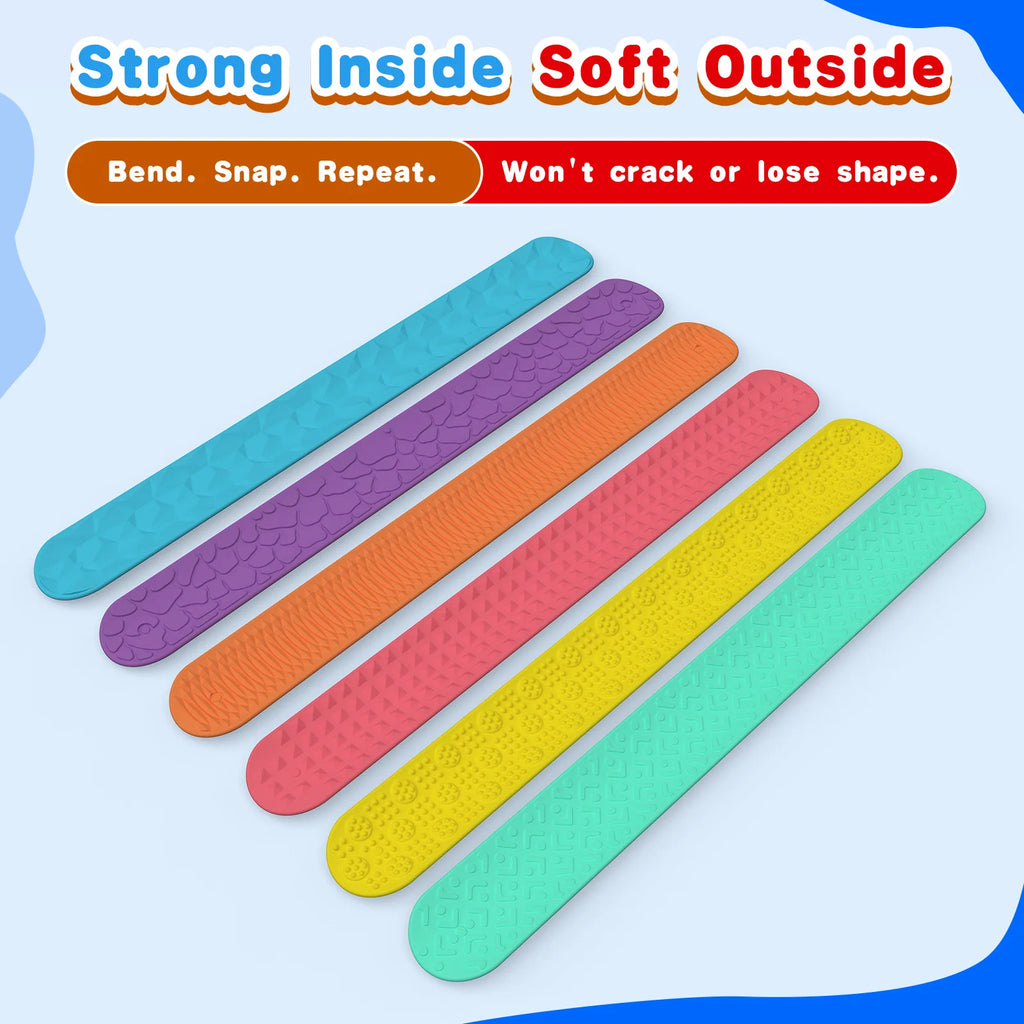 Textured Slap Bracelets