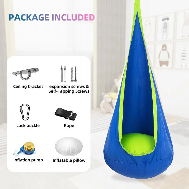 Hammock Chair With Inflatable Cushion