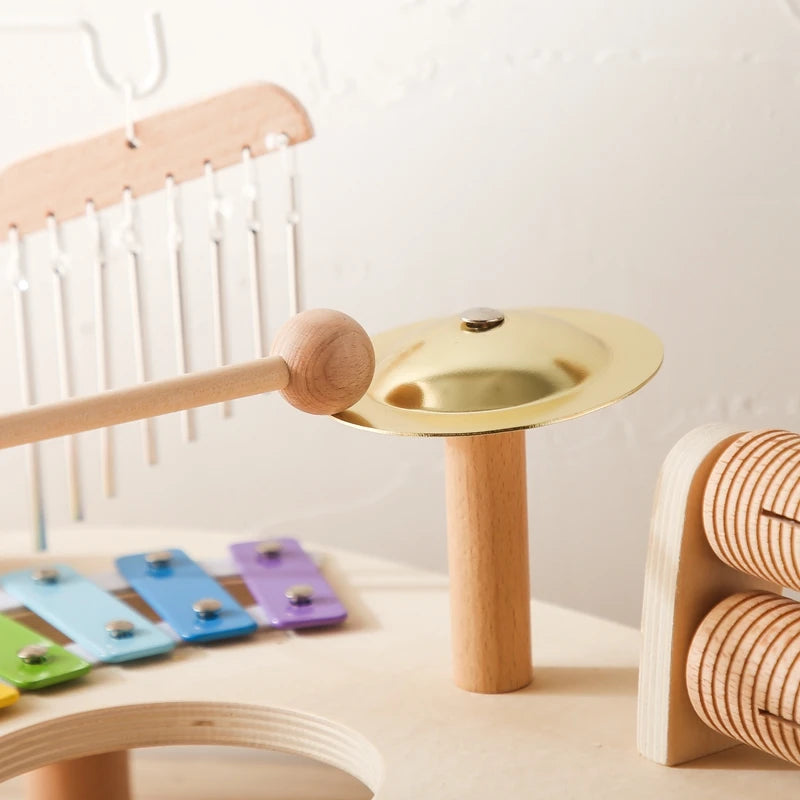 Wooden Aeolian Bells Montessori kit
