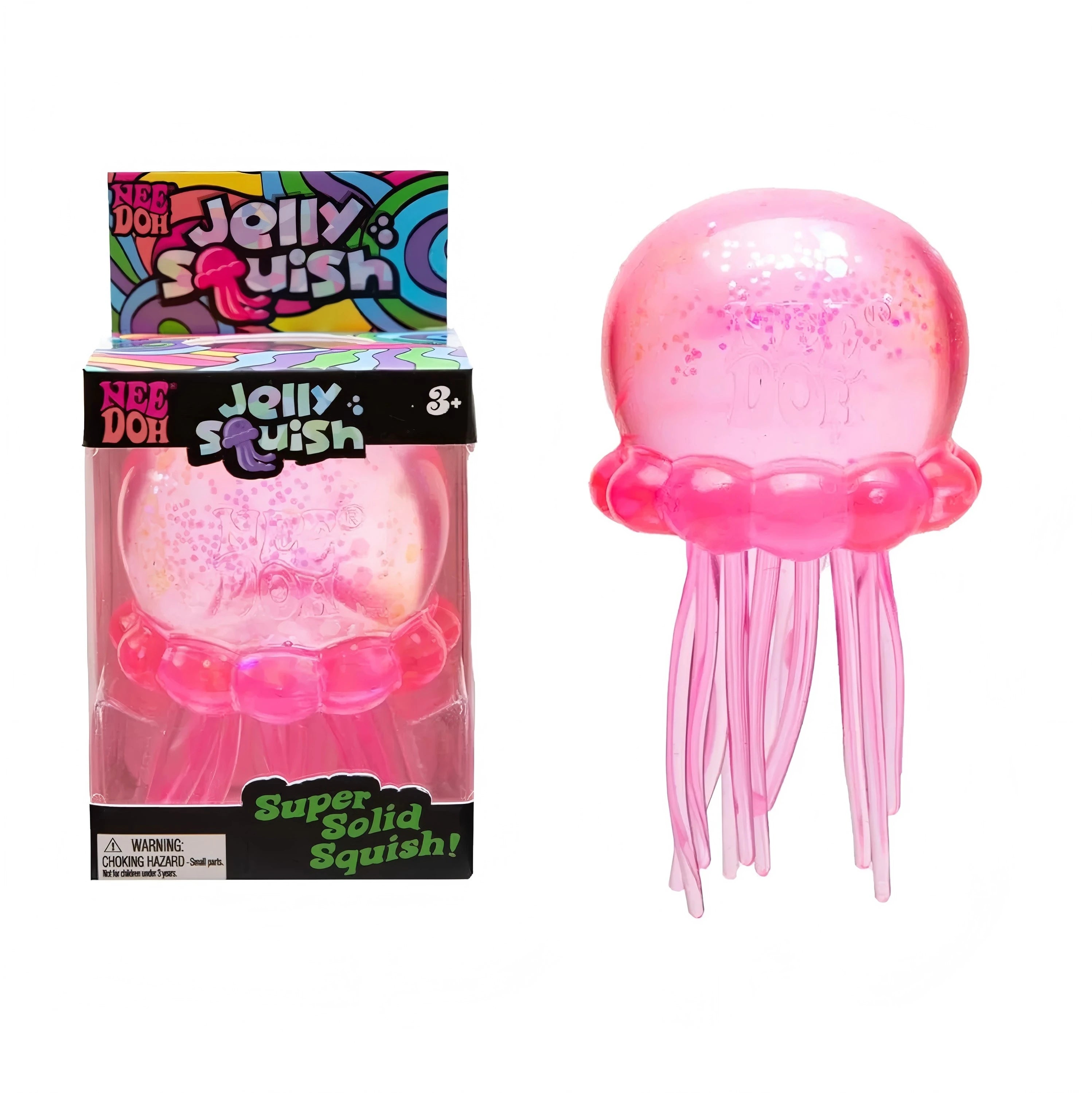 Schylling Nee Doh Jellyfish & Cube Squish