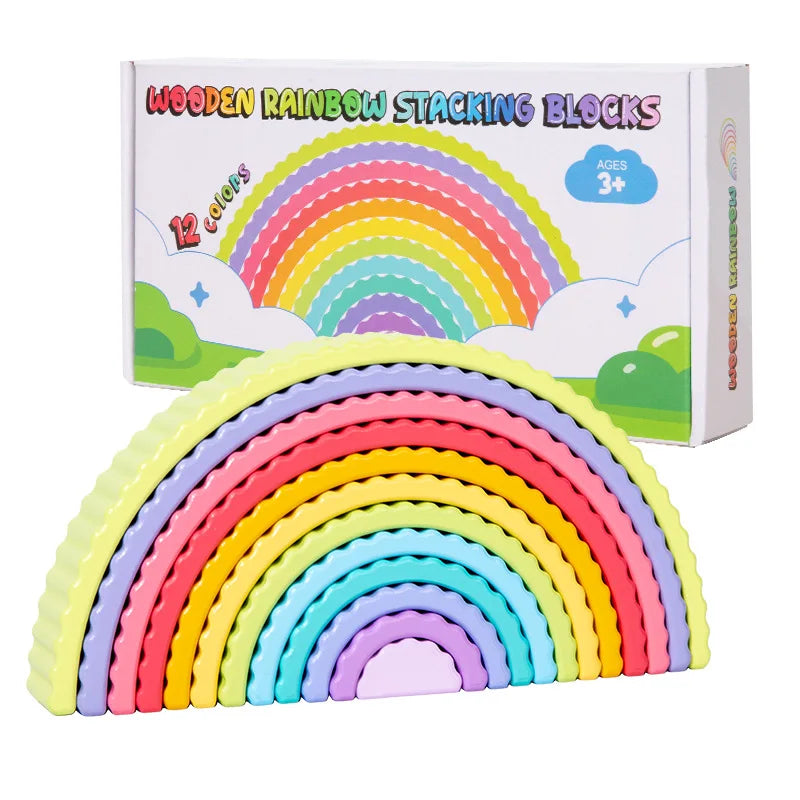 Montessori Rainbow Blocks