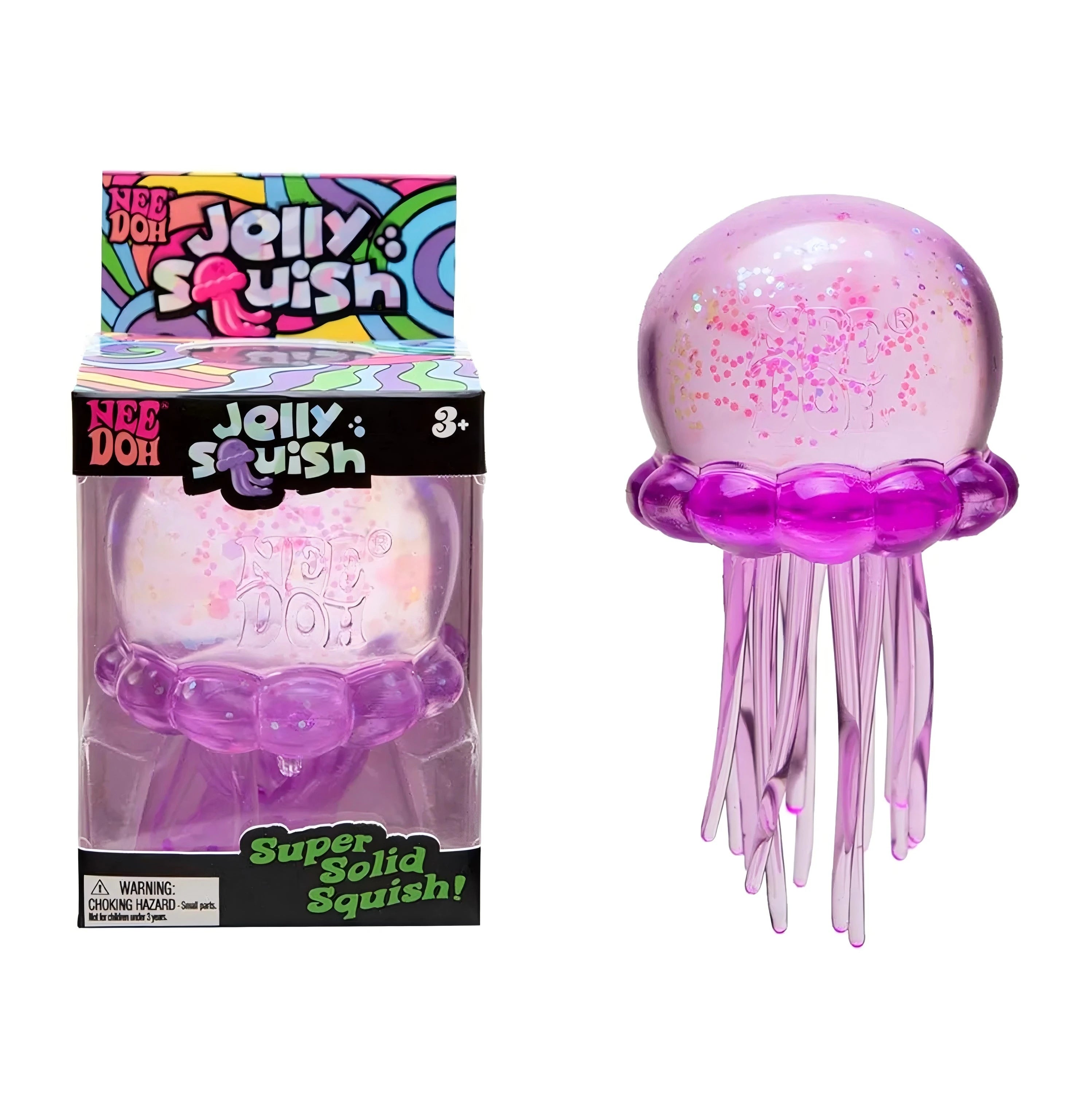 Schylling Nee Doh Jellyfish & Cube Squish