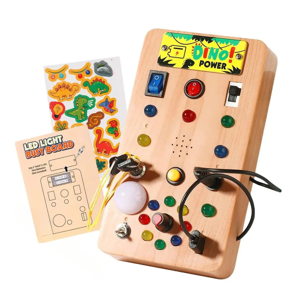 Montessori LED Light Busy Board