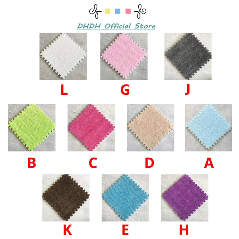 Soft Plush Play Mats