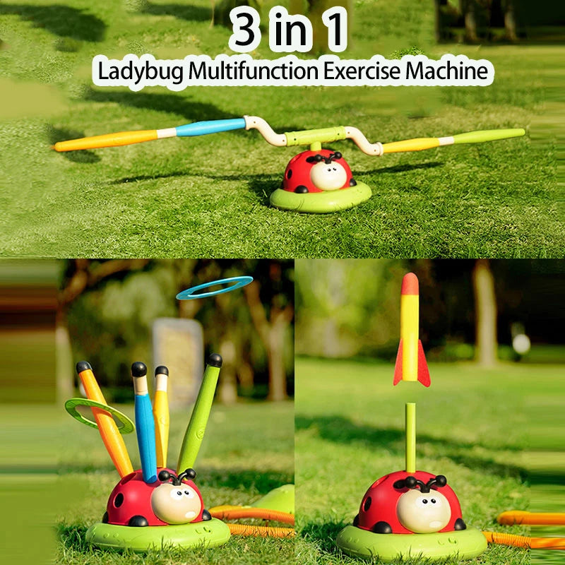 Ladybug Multifunction skip rocket