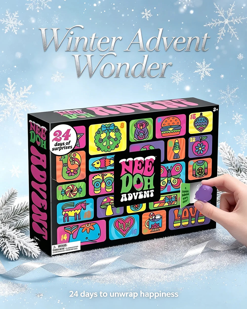 NeeDoh Christmas Advent Calender