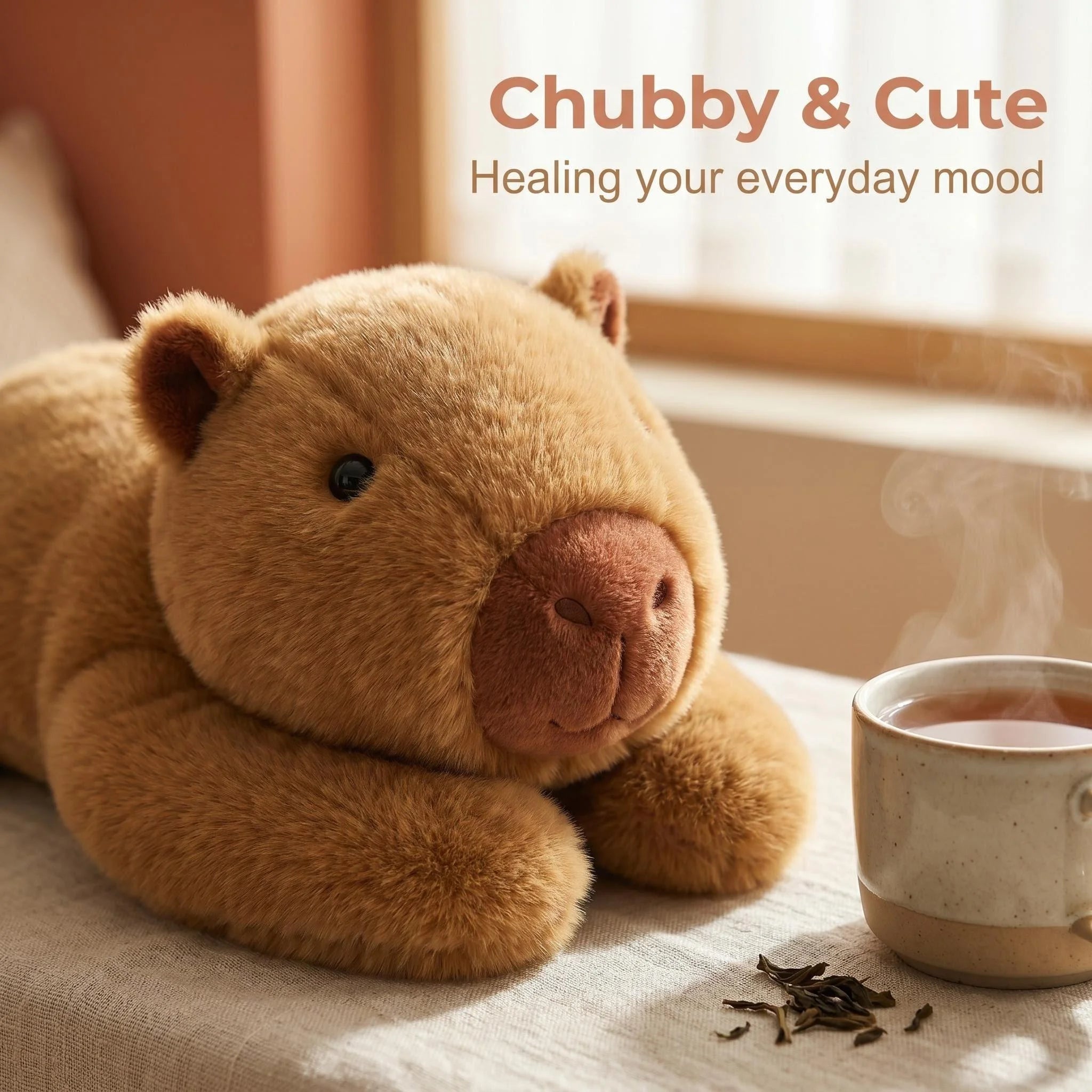 Capybara Weighted Plush 1kg