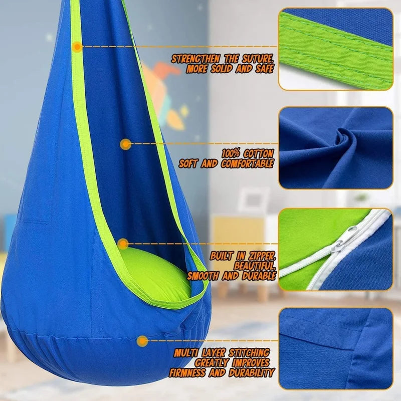 Hammock Chair With Inflatable Cushion