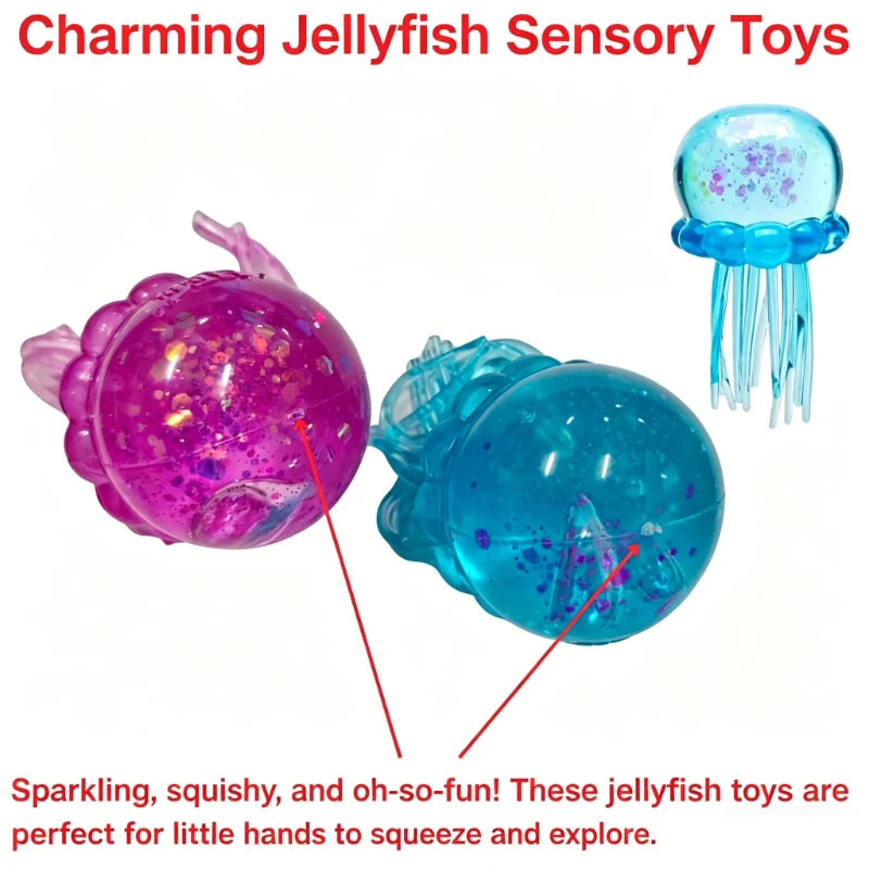 Schylling Nee Doh Jellyfish & Cube Squish