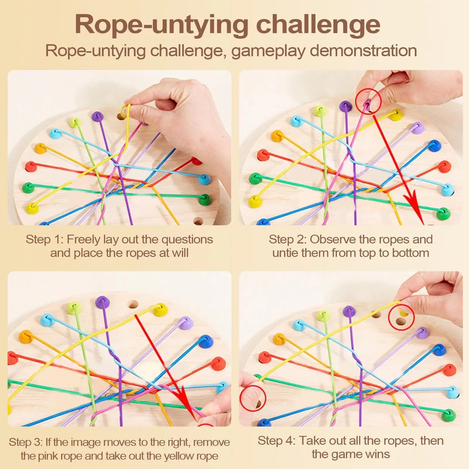 Twisted Rope Puzzle Game
