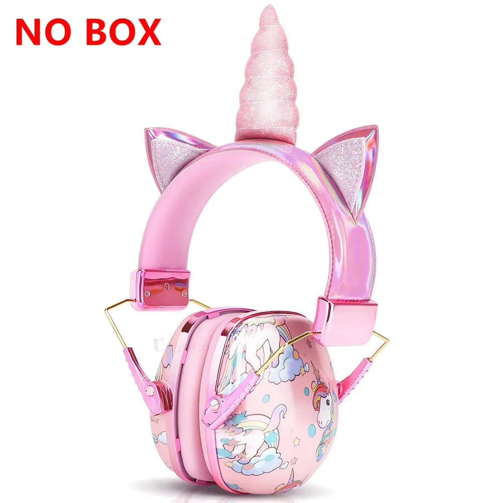 Unicorn and Dinosaur ear defenders