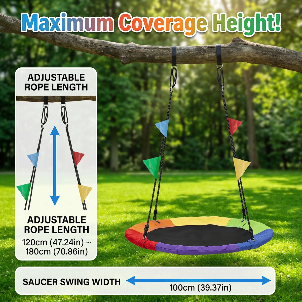 Saucer Swing 40"