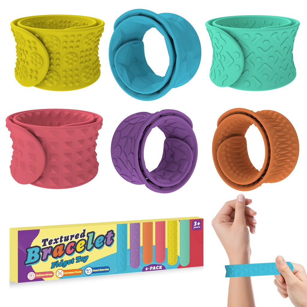 Textured Slap Bracelets