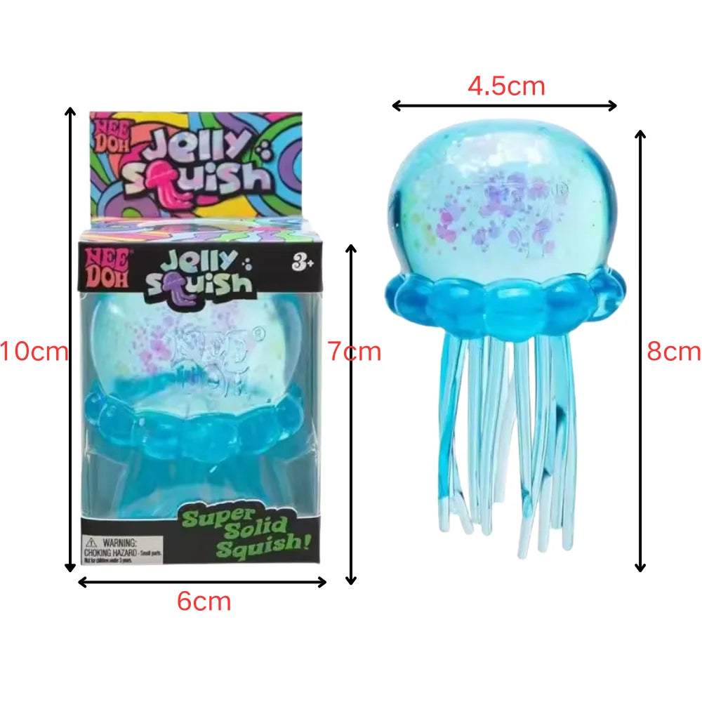 Schylling Nee Doh Jellyfish & Cube Squish