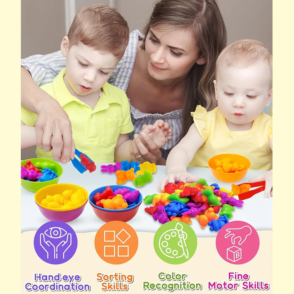 Montessori Animal Sorting set