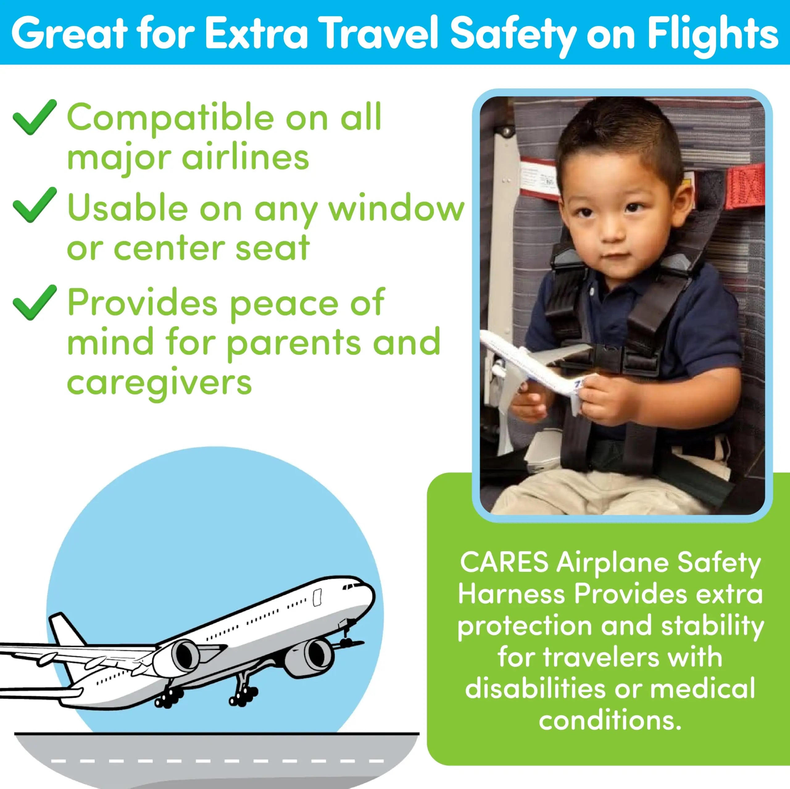 Child Airplane Travel Harness