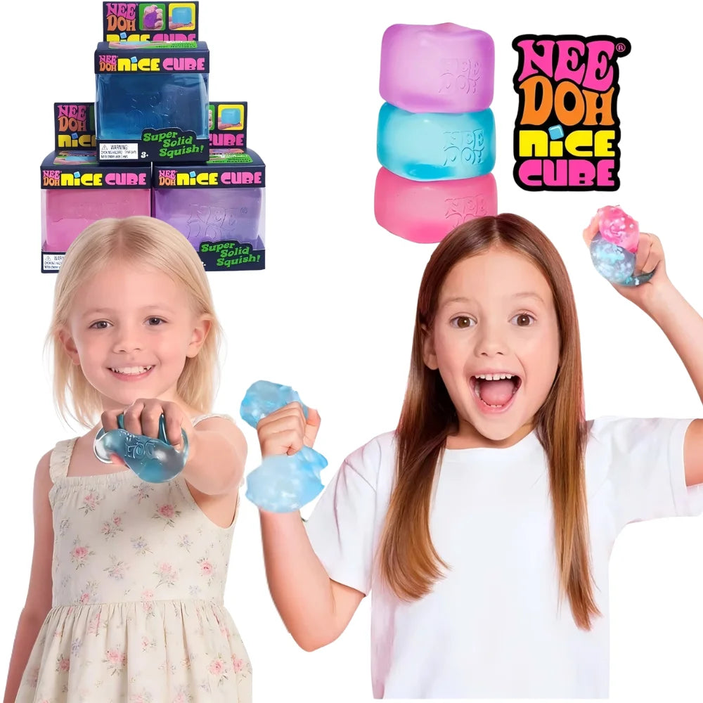 Schylling Nee Doh Jellyfish & Cube Squish