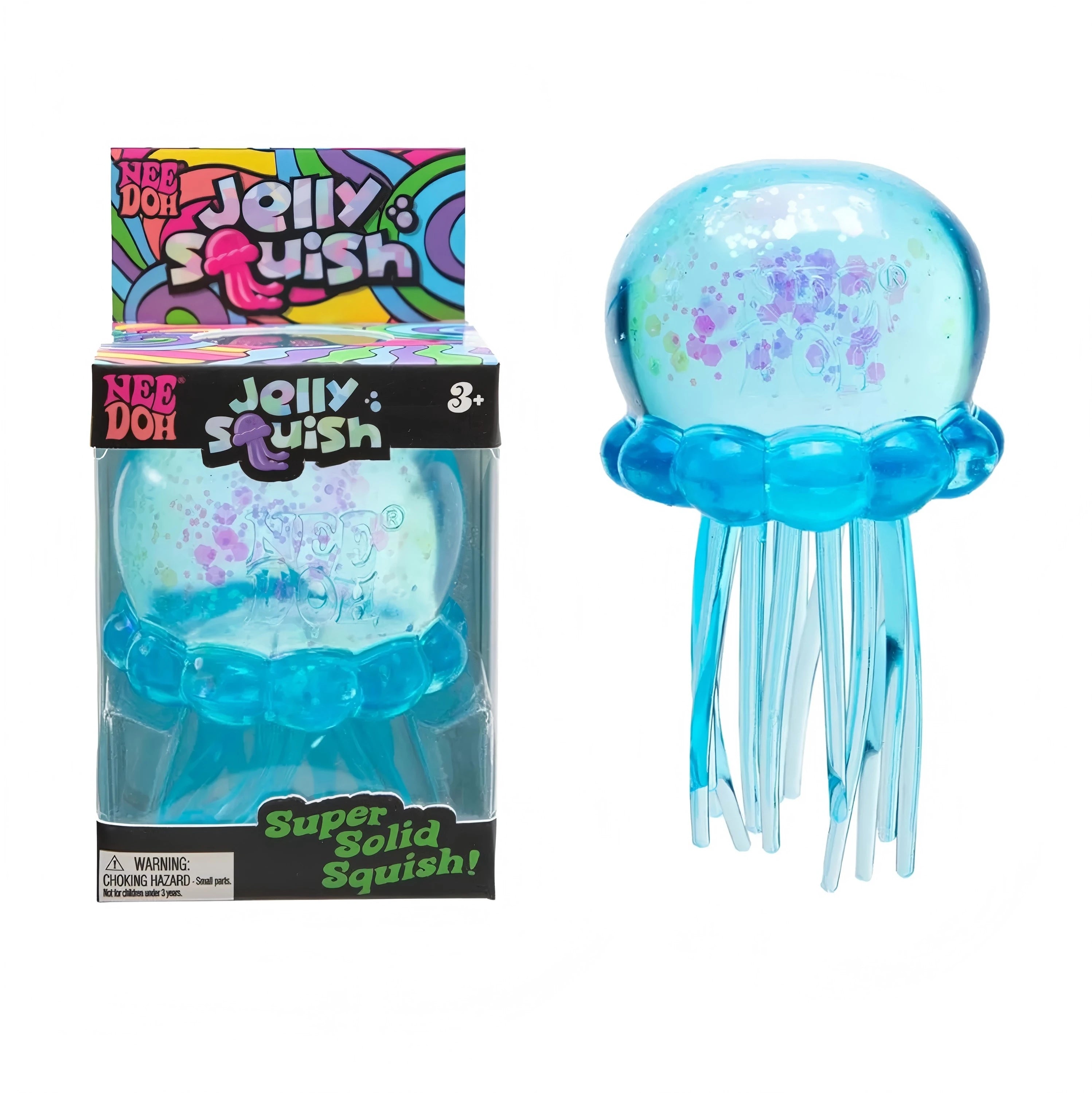 Schylling Nee Doh Jellyfish & Cube Squish