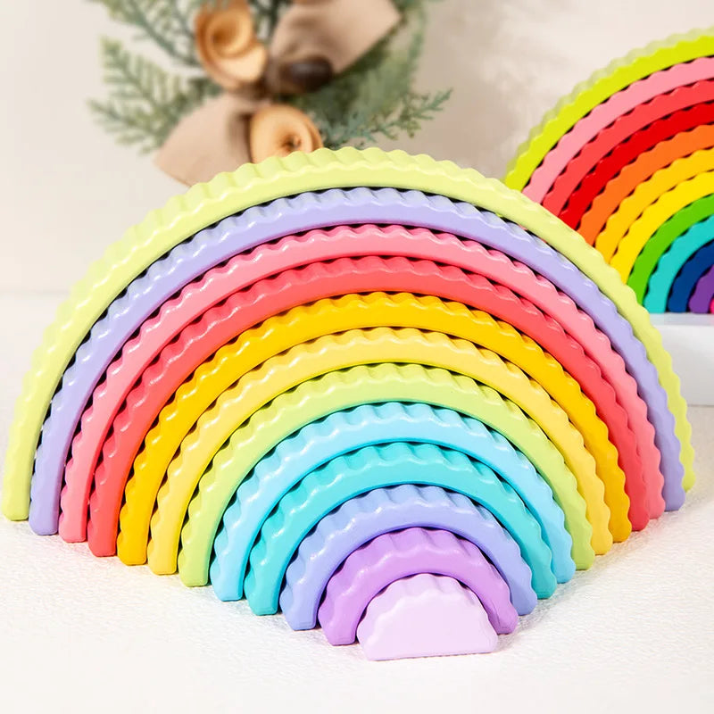 Montessori Rainbow Blocks