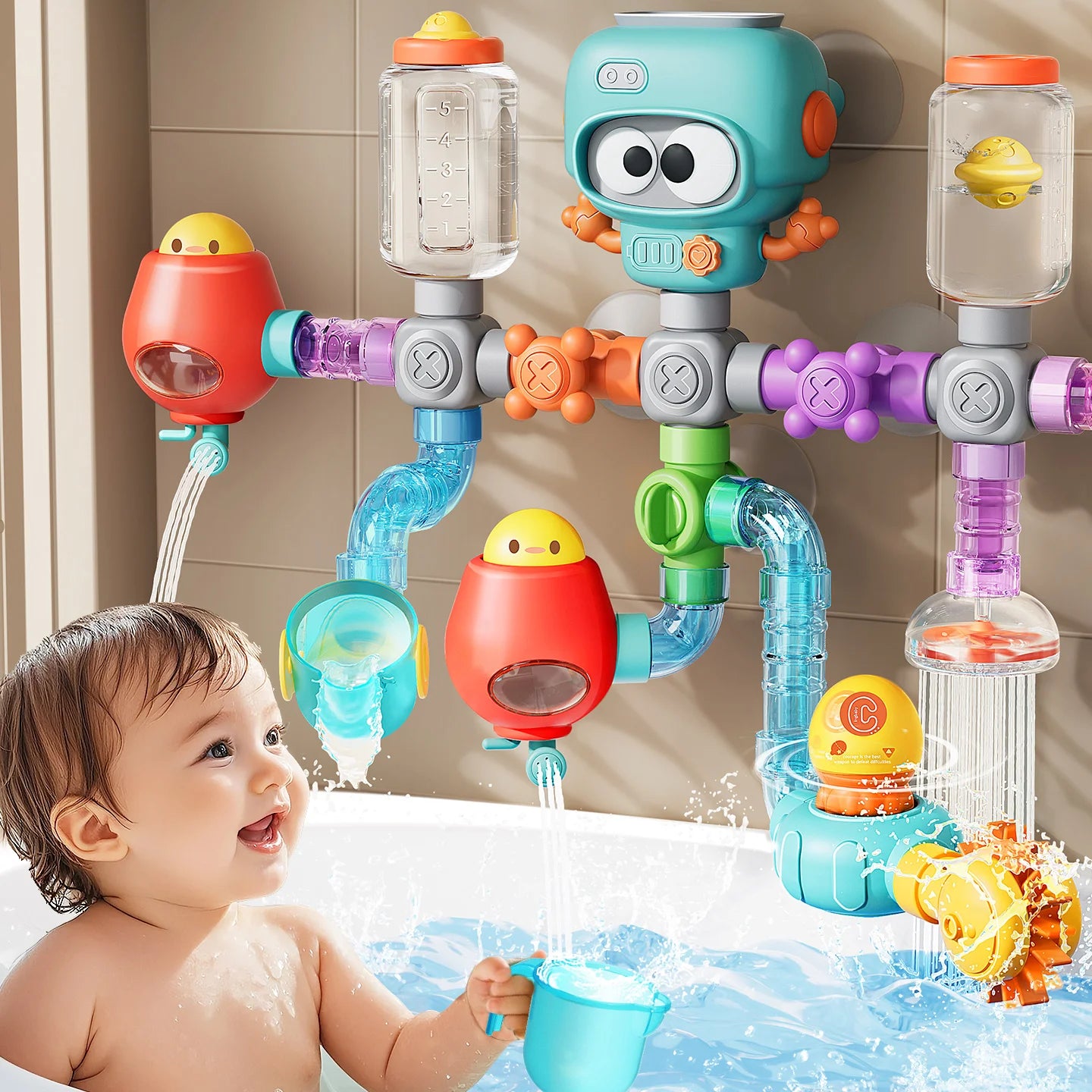 Tube Spinner bath blast