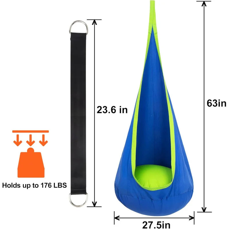Hammock Chair With Inflatable Cushion