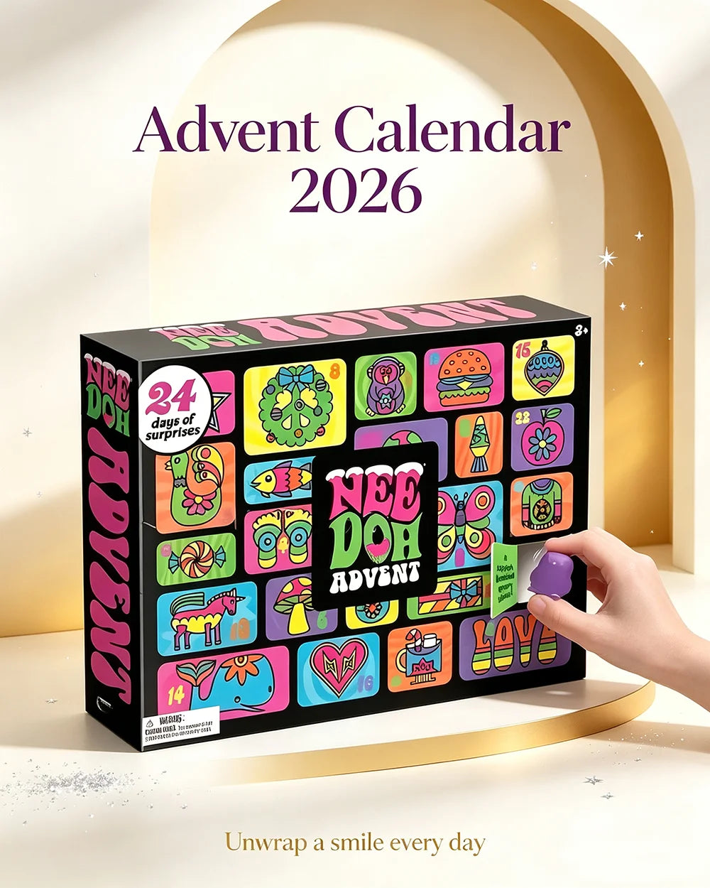 NeeDoh Christmas Advent Calender