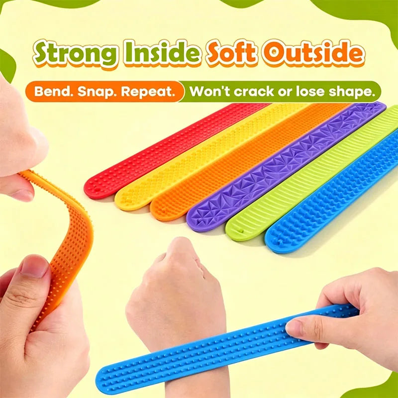 Textured Slap Bracelets