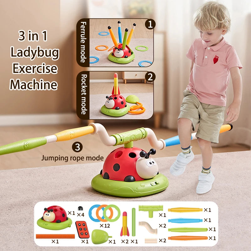 Ladybug Multifunction skip rocket