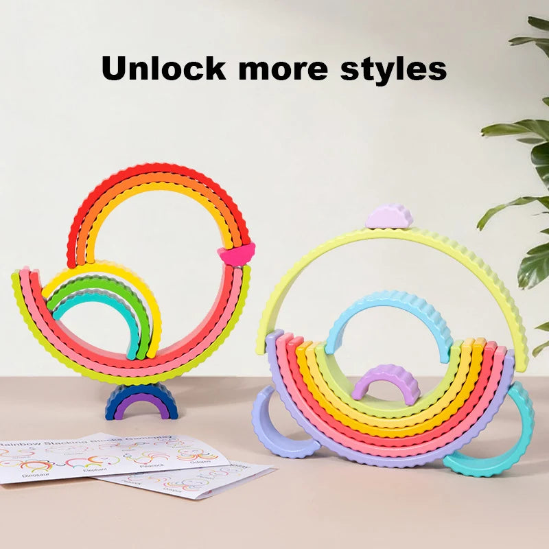 Montessori Rainbow Blocks