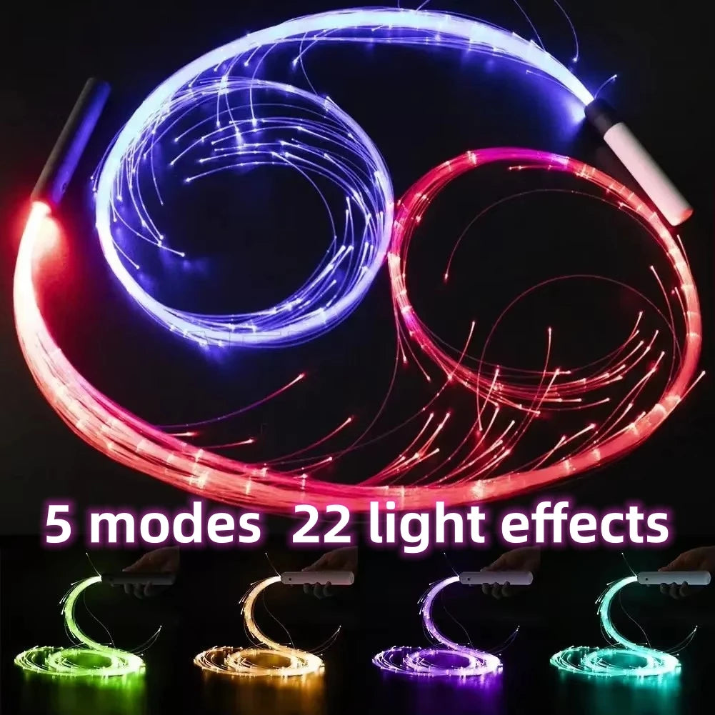 7 Colour Fiber Optic Whip