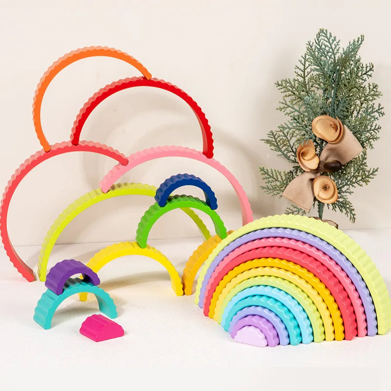 Montessori Rainbow Blocks