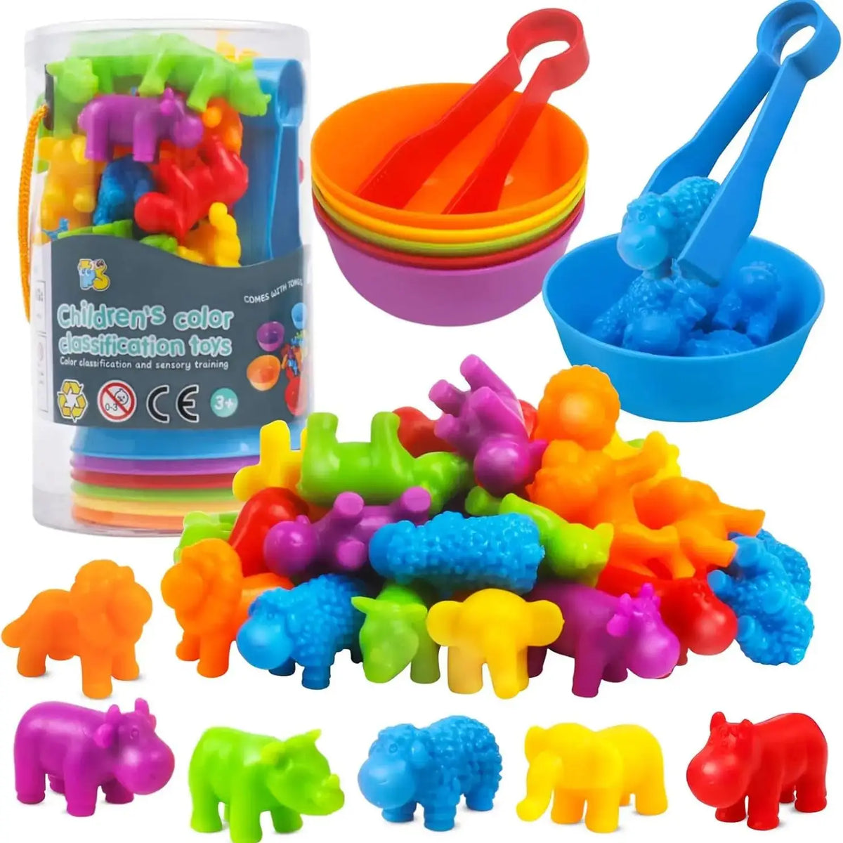 Montessori Animal Sorting set