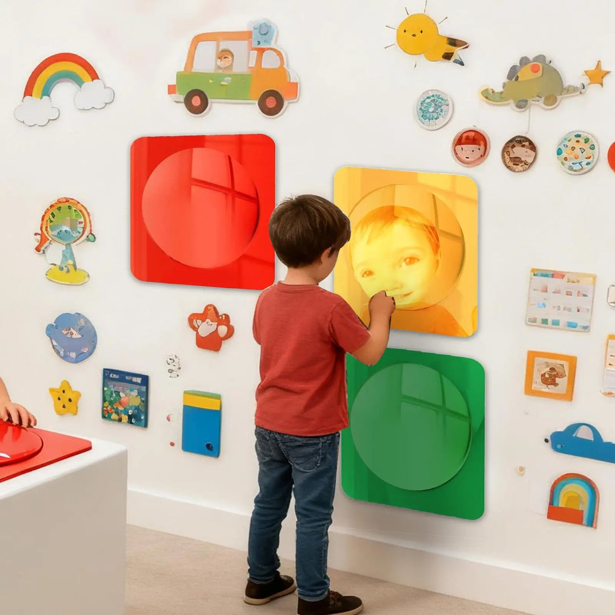 Bubble Sensory Mirror 3-Piece