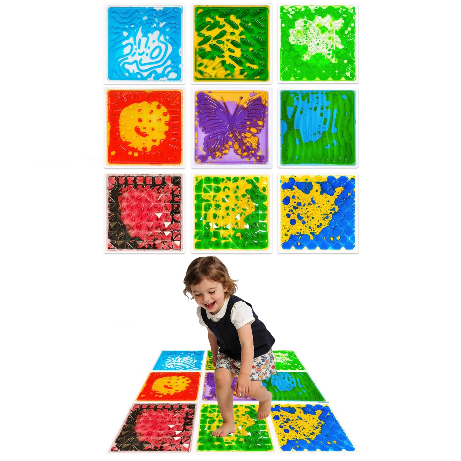 Texture Liquid Floor Tiles
