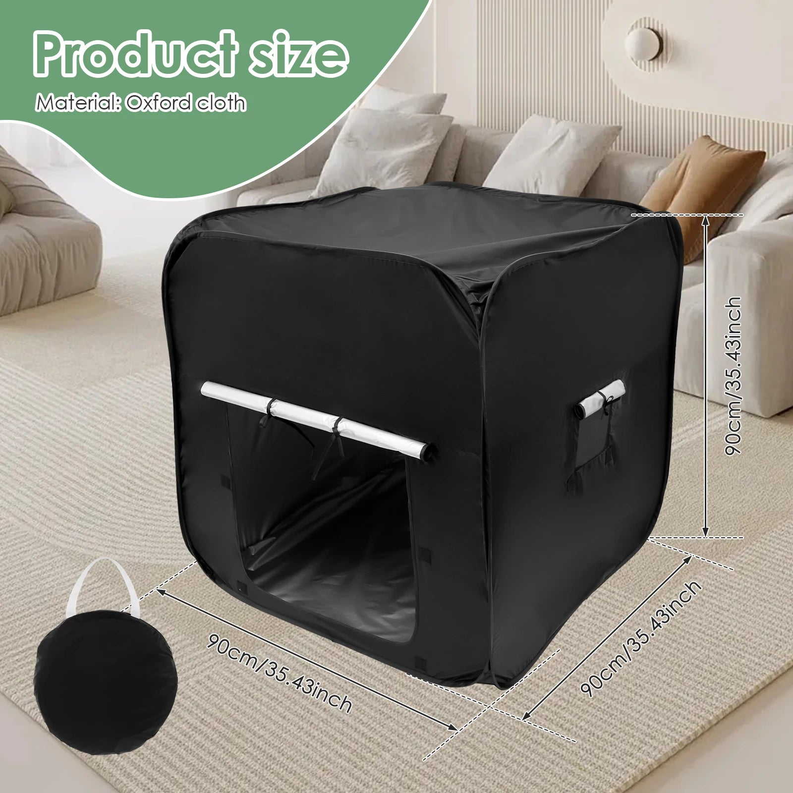 Pop Up Black Out Tent