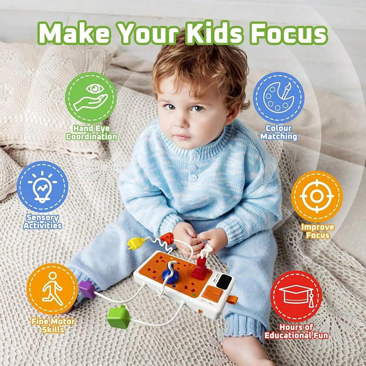 Montessori Plug Outlet board