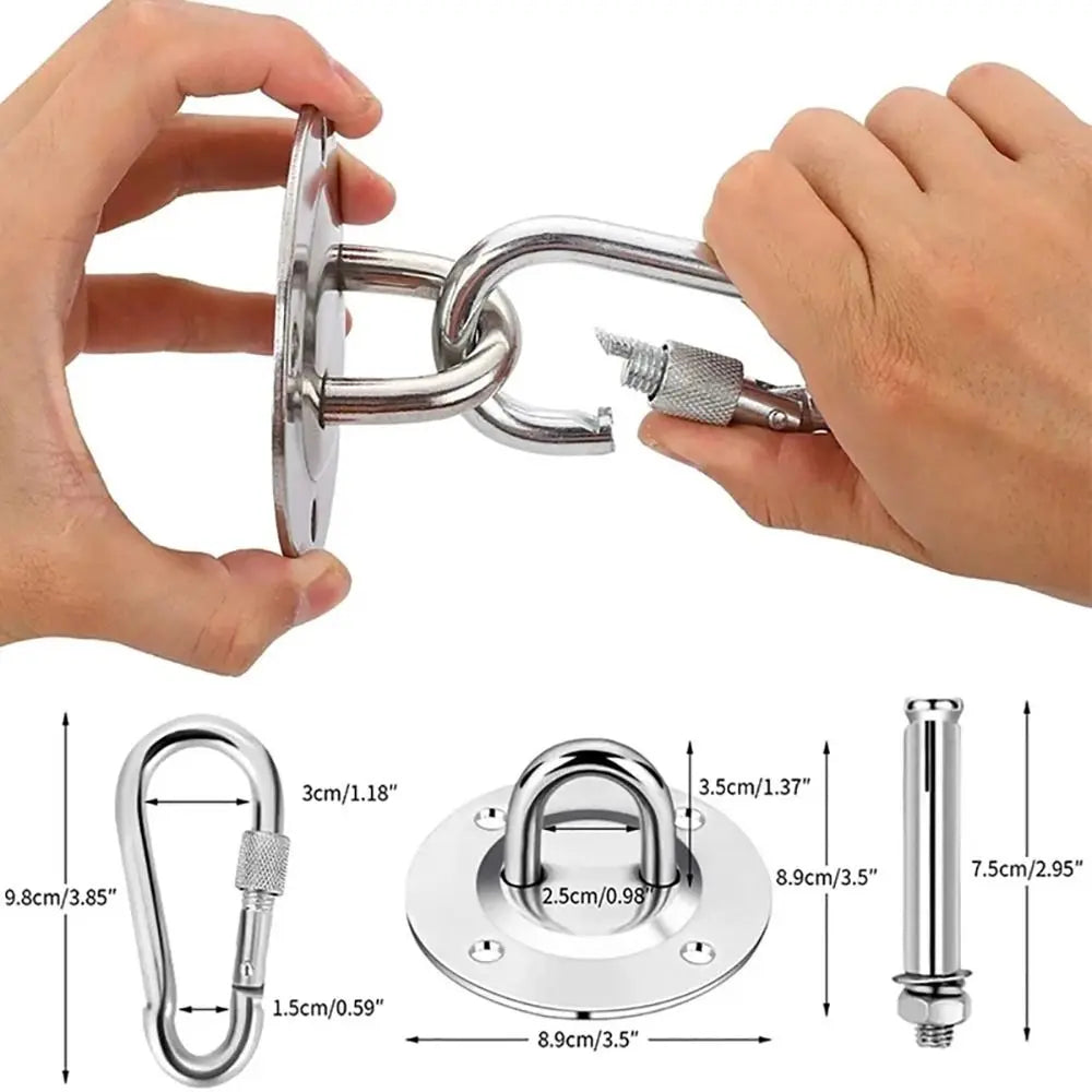Heavy duty ceiling hook